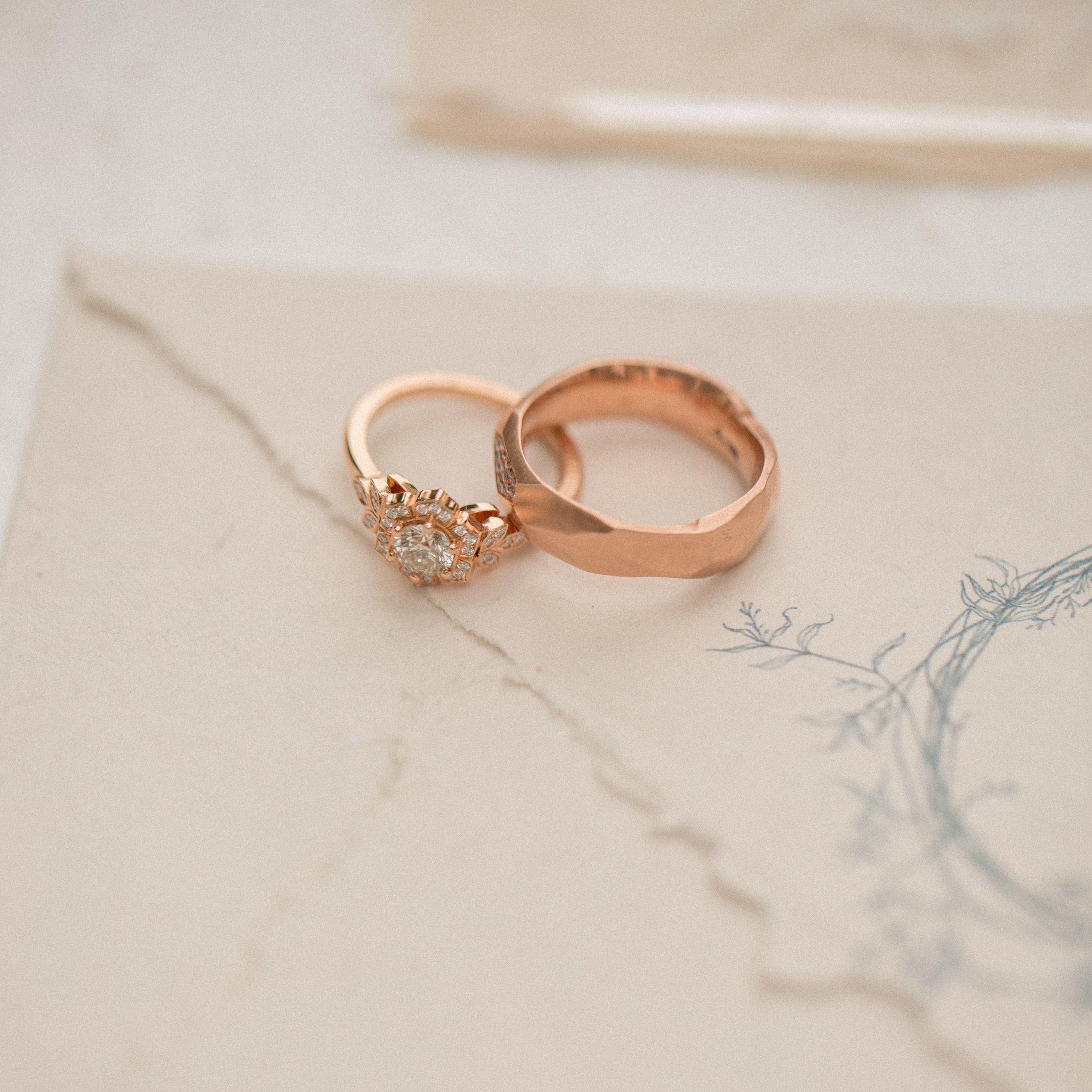 Hochzeitsringe rose gold
